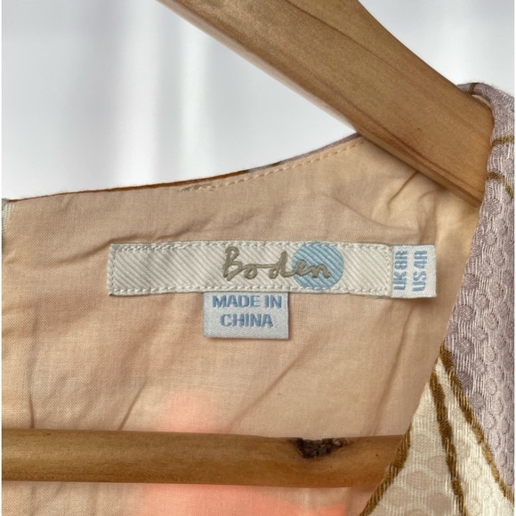 Boden Retro Pocket Dress in Multi Size 4 Regular - Picture 3 of 7